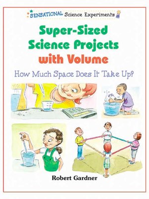 cover image of Super-Sized Science Projects with Volume